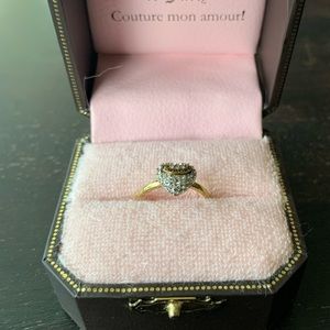 Juicy Couture heart wish ring